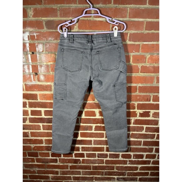 Dovetail Workwear Maven X Thermal Denim Grey Womens Pants Size 6 Inseam 27.5 - Picture 4 of 10